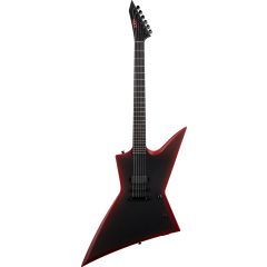 Ltd LTD EXL Black Metal Red Burst Satin - Vue 1